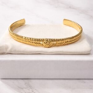 Paola Sighinolfi “Ocaso” 18k Gold-Plated Necklace – New in Box